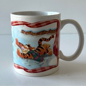 Disney Winnie the Pooh Tigger "Is That You?" Mug Holiday Winter Christmas